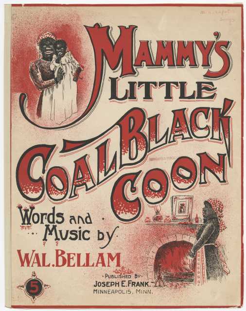 Mammy's Little Coal Black Coon (1903) | MNopedia